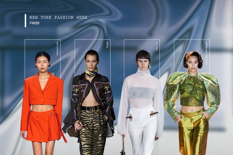 New York Fashion Week Fall Winter 2020 Trends | HYPEBAE