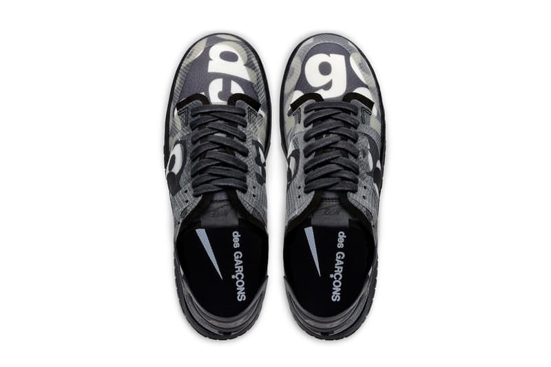 comme de garcon nike sb