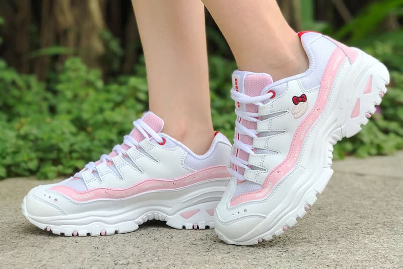  Skechers  x Hello  Kitty  Collaborate on Sneakers HYPEBAE