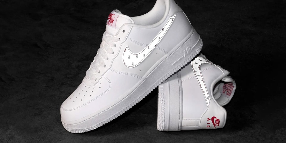 Nike Release Reflective 3m Air Force 1 Silver Hypebae