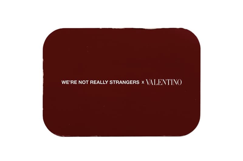 We're Not Really Strangers x Valentino Card Game | HYPEBAE