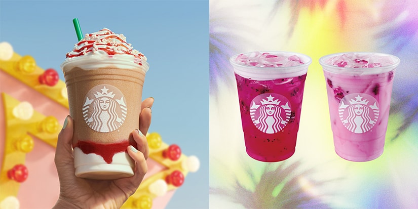 Starbucks New Strawberry Funnel Cake Frappuccino HYPEBAE