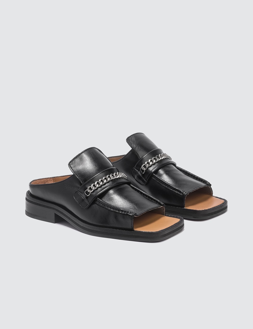 Martine Rose - Open Toe Loafer | HBX