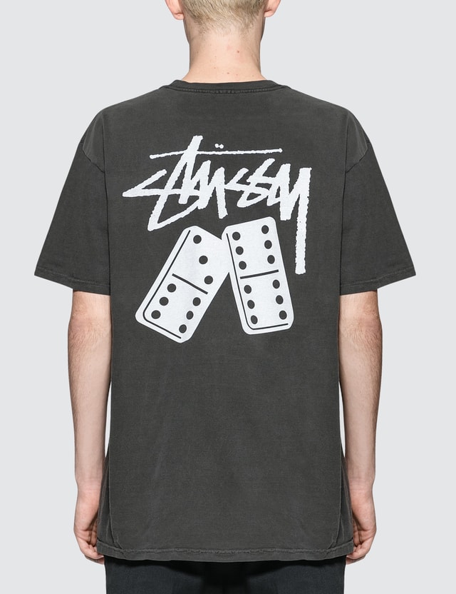 Stussy - Dominos Pigment Dyed Pocket T-Shirt | HBX