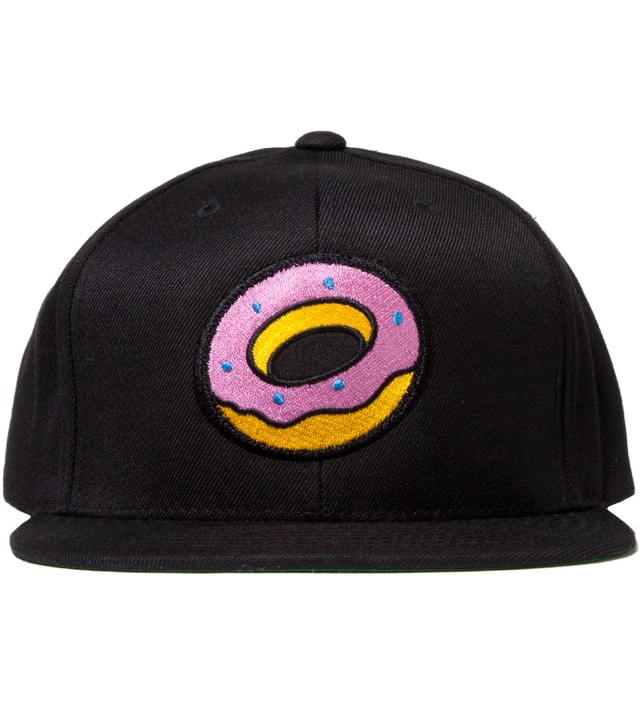 Odd Future - Black OF Donut Snapback Cap | HBX
