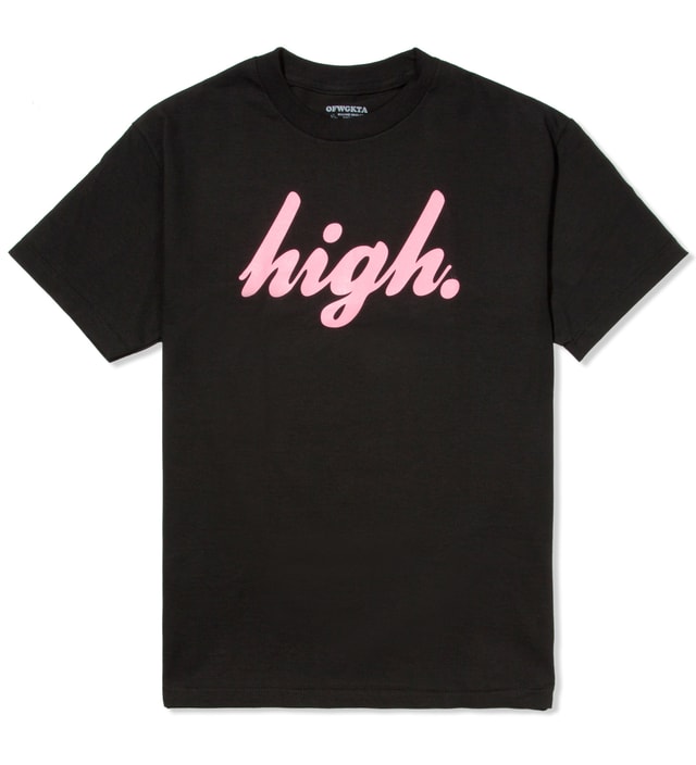 Odd Future - Black/Hot Pink Domo High T-Shirt | HBX