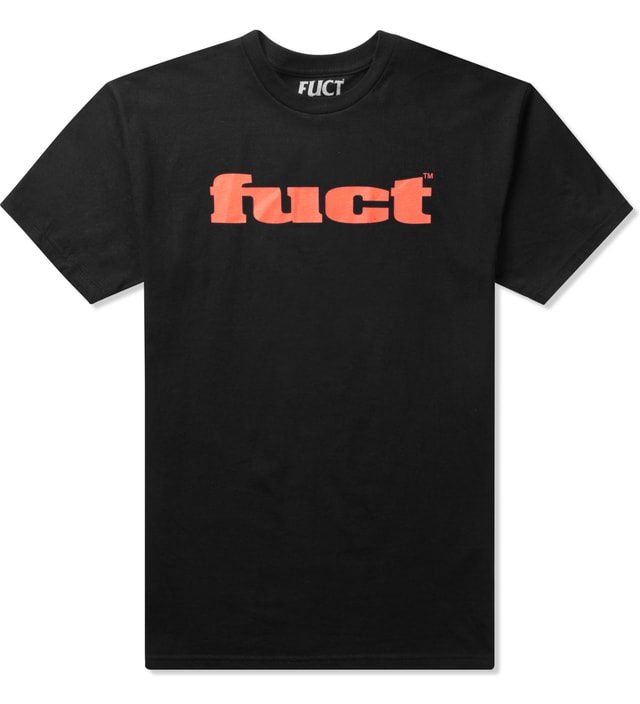 FUCT - Black OG Logo T-Shirt | HBX