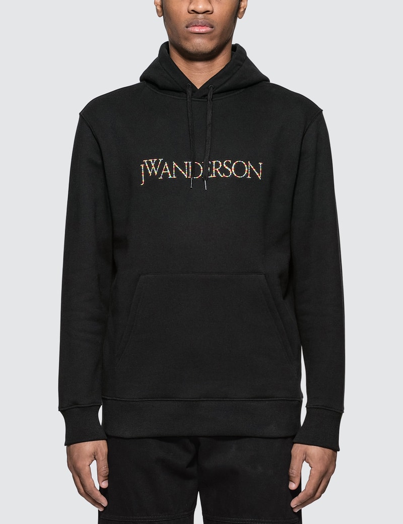 JW Anderson - Embroideried Logo Hoodie | HBX