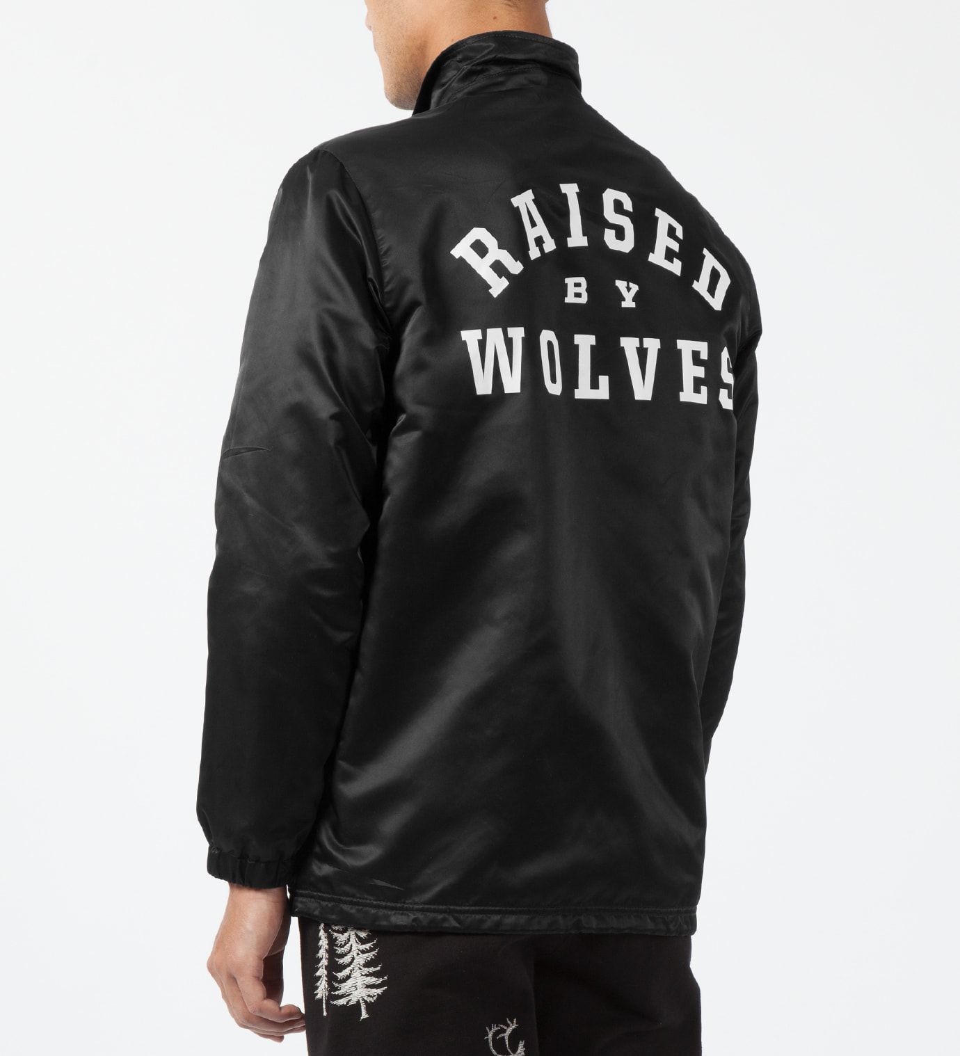 Raised By Wolves - Black College Coaches Jacket | HBX