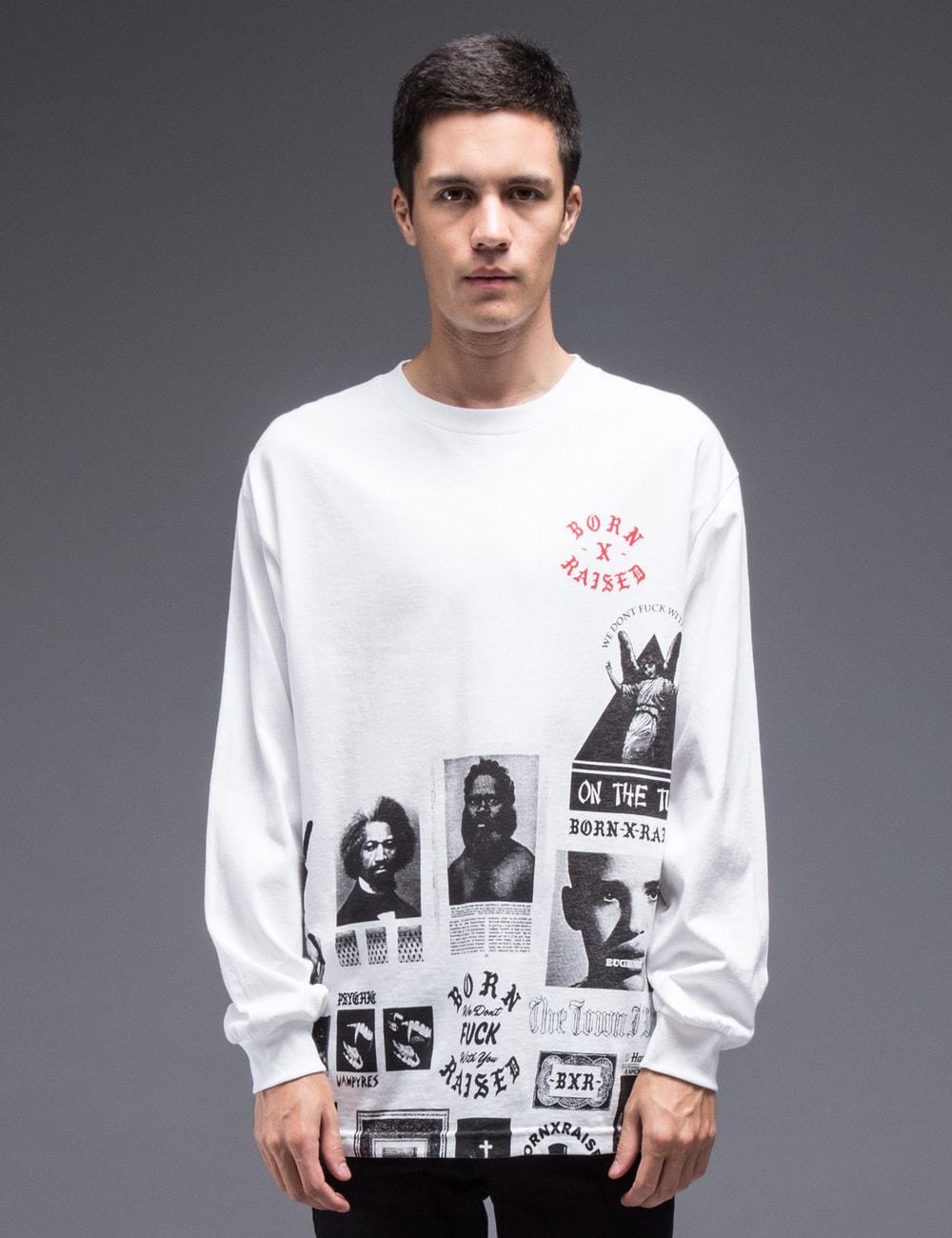 Born x Raised - BWR All Over L/S T-Shirt | HBX