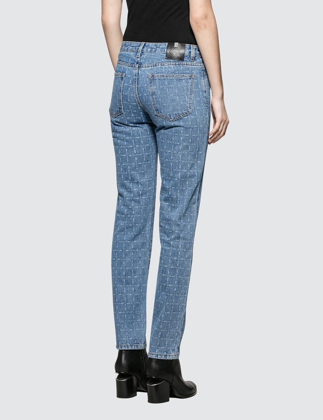 1017 ALYX 9SM - Logo Check Jean | HBX