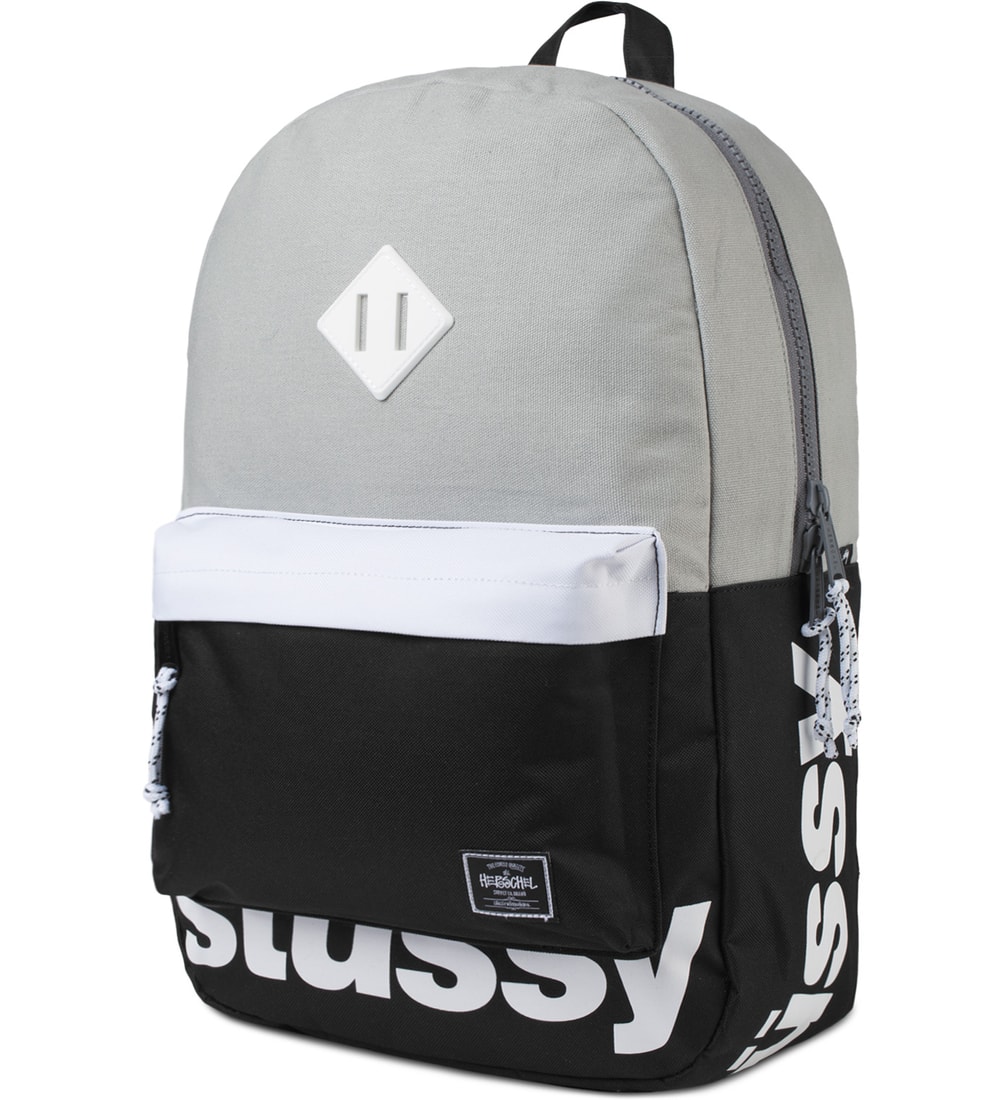 Stussy - Stussy x Herschel Supply Co. Black Sport Backpack | HBX