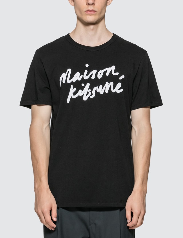Maison Kitsune - Handwriting T-Shirt | HBX