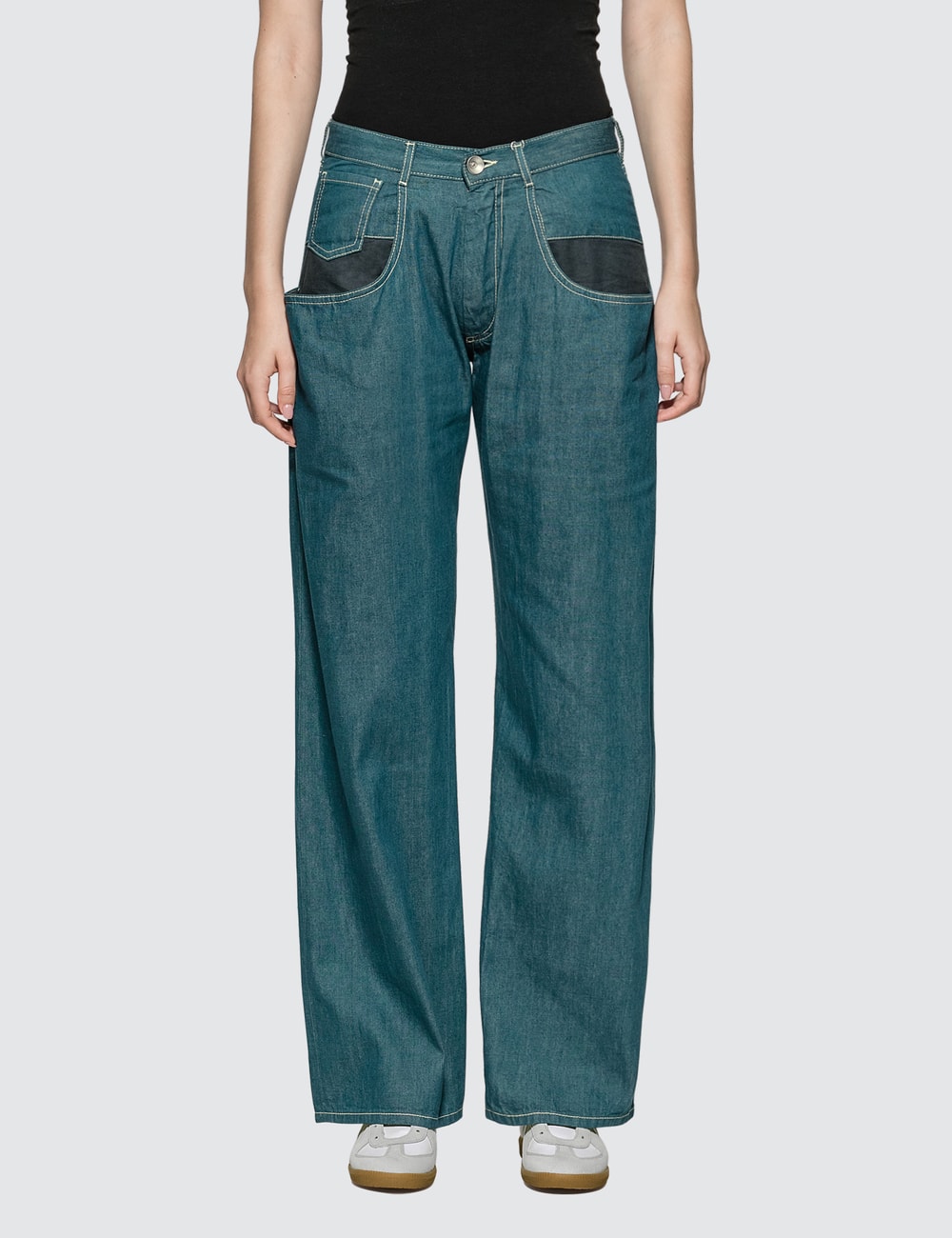 Maison Margiela - Straight Jeans With Oversized Pockets | HBX