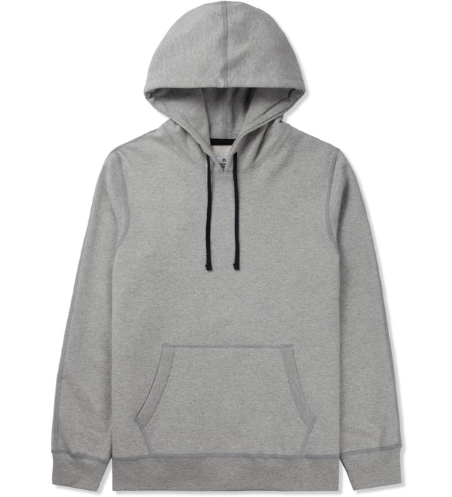 Reigning Champ - Heather Grey RC-3261-1 Heavyweight Terry L/S Pullover ...