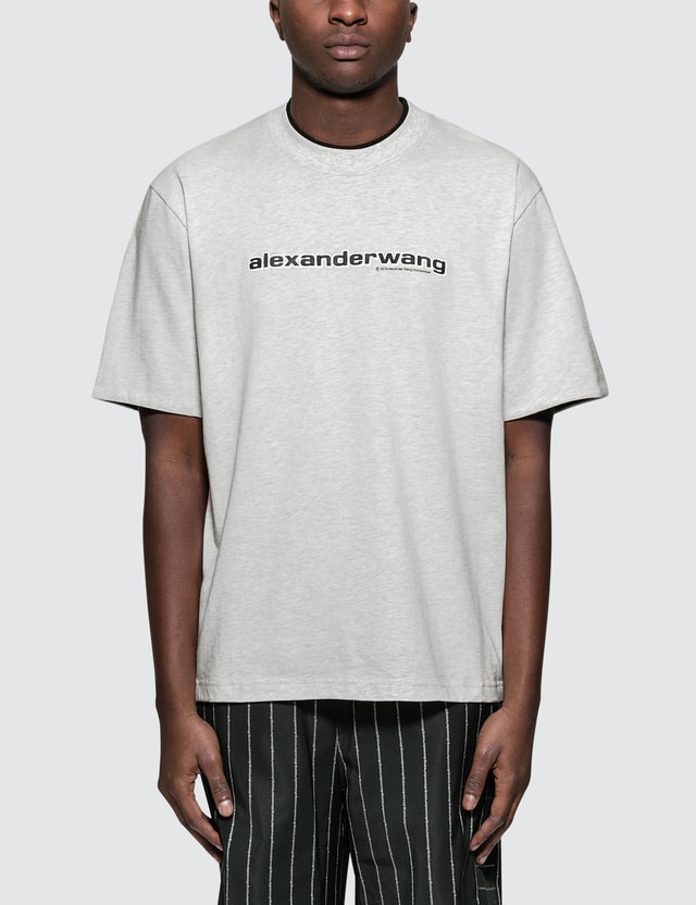 Alexander Wang - Printed Double S/S T-Shirt | HBX