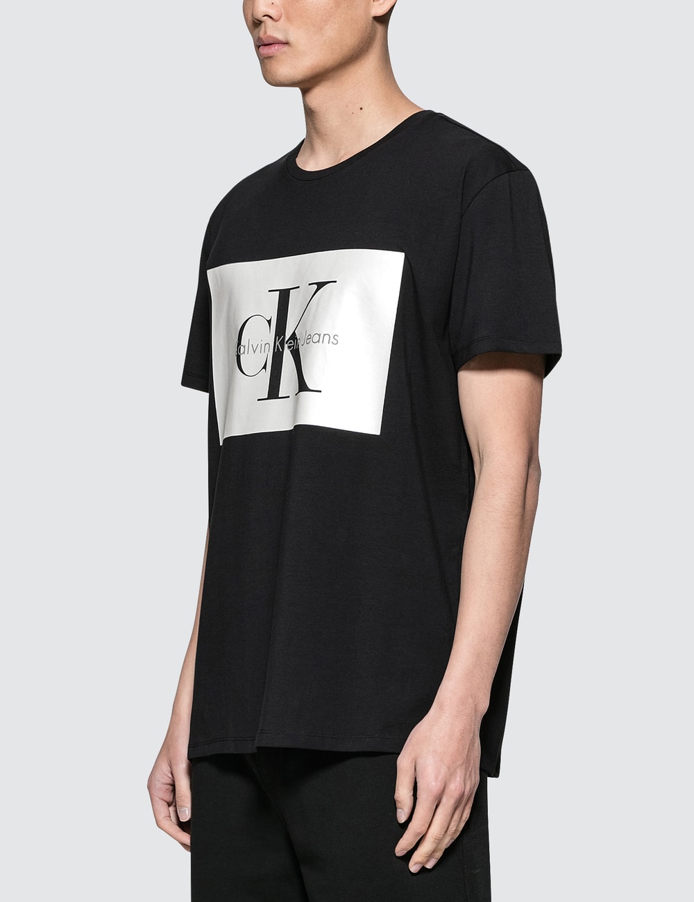 Calvin Klein Jeans - CK Box Logo Slim S/S T-shirt | HBX