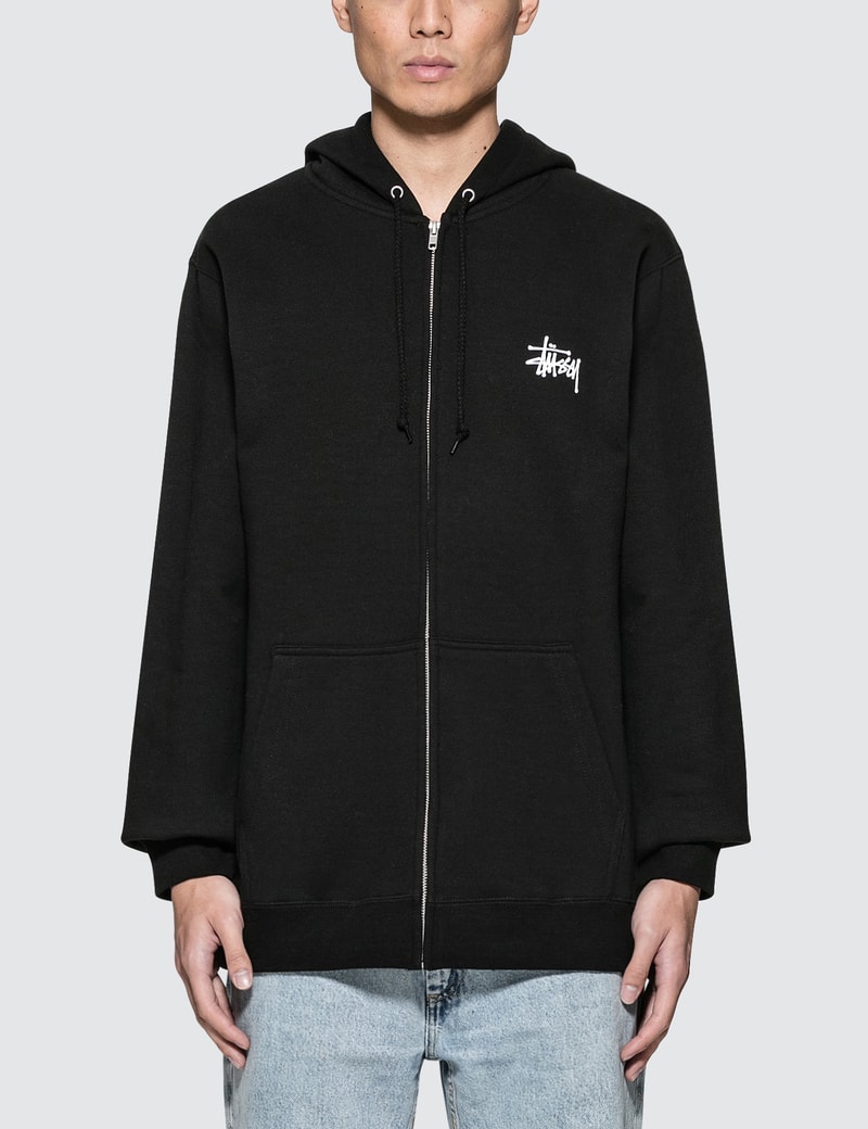 Stussy - Basic Stussy Zip Hoodie | HBX