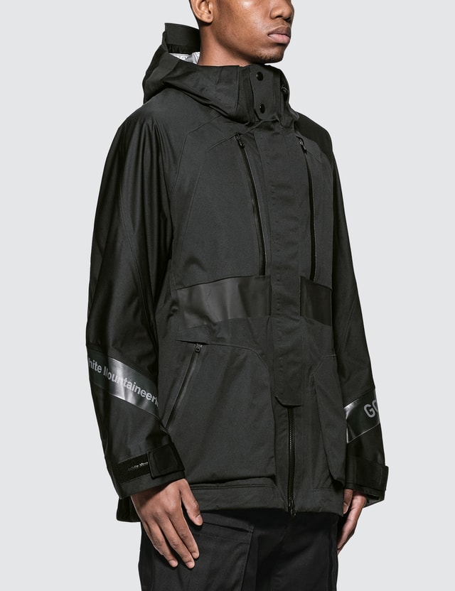 White Mountaineering - Gore-tex Contrasted Mountain Parka | HBX