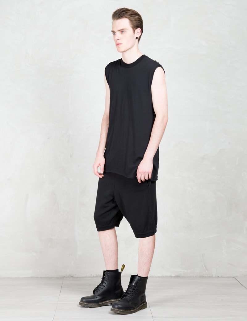 11 By Boris Bidjan Saberi - Perforared Knit Shorts | HBX