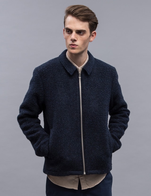 Norse Projects - Elliot Melange Wool Fleece Jacket | HBX