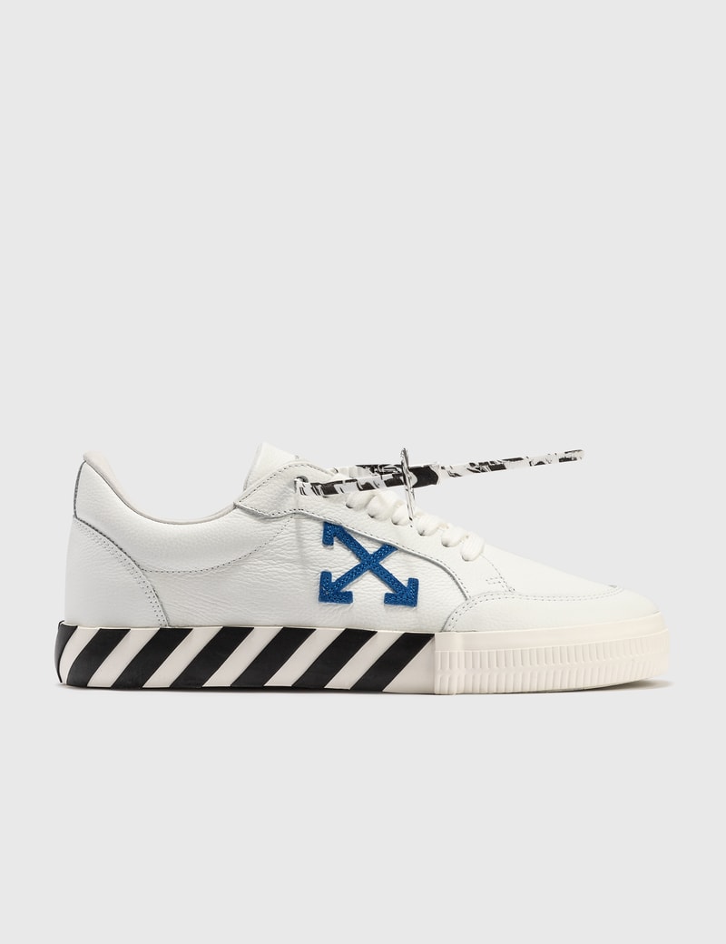 Off-White - Low Vulcanized Calf Leather Sneaker | HBX