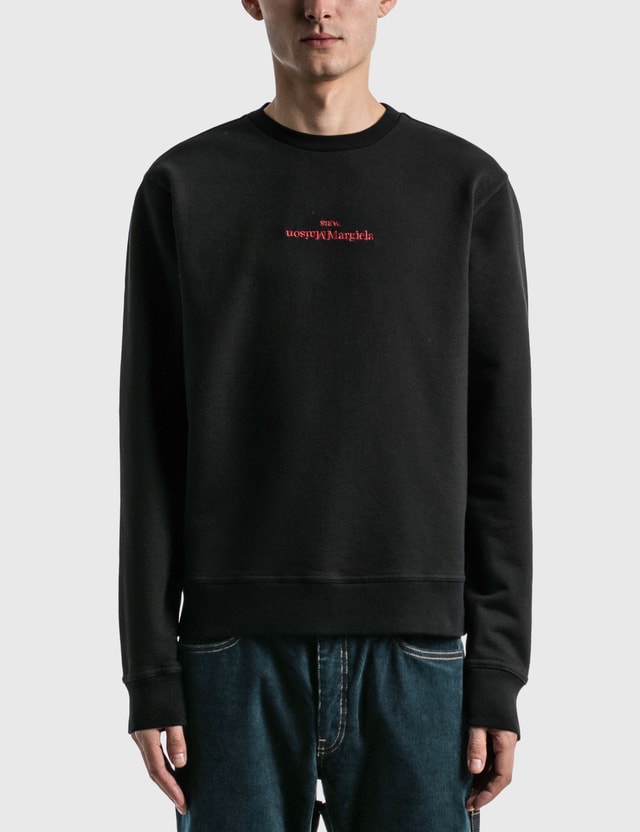 Maison Margiela - Embroidered Logo Sweatshirt | HBX