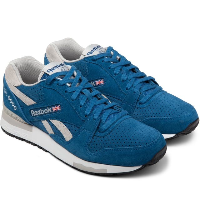 Reebok - Blue GL 6000 Shoes | HBX