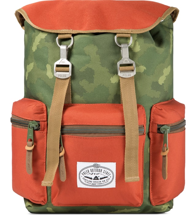 Poler - Camo/Orange Roamers Pack Backpack | HBX