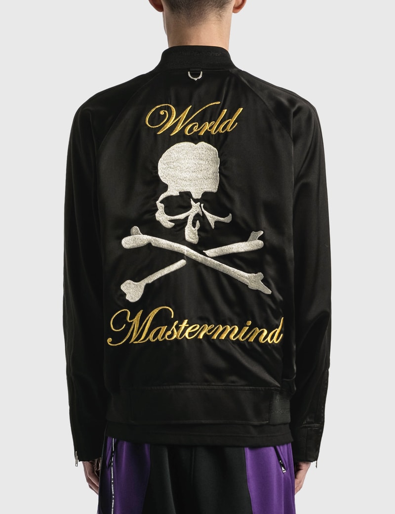 Mastermind World - Silk Bomber Jacket | HBX