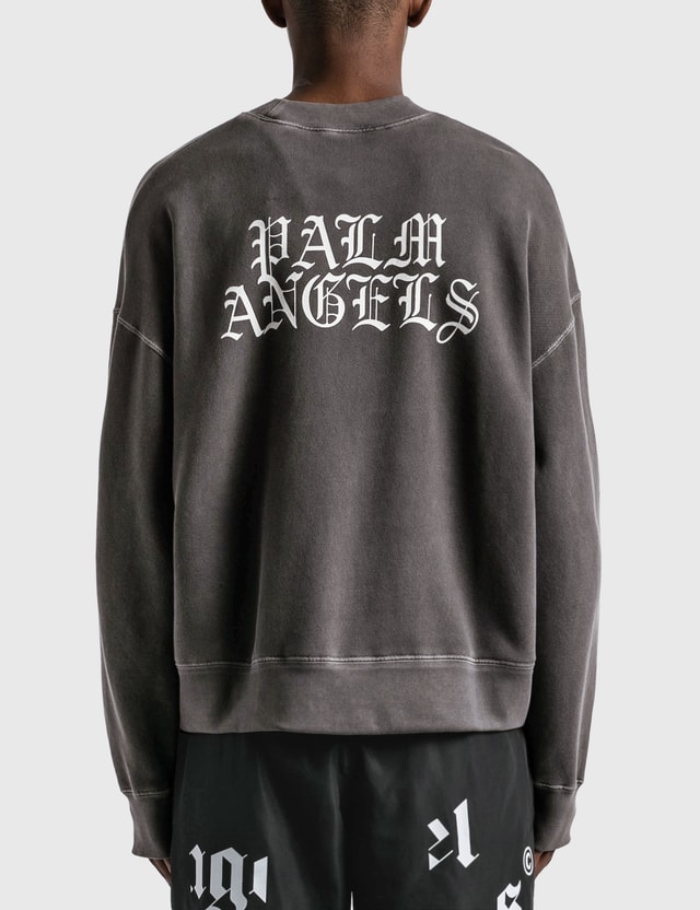 Palm Angels - Burning Head Crewneck Sweatshirt | HBX