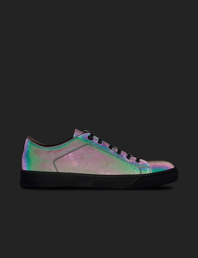 Lanvin - Low Top Sneaker Matt Reflective Calf | HBX