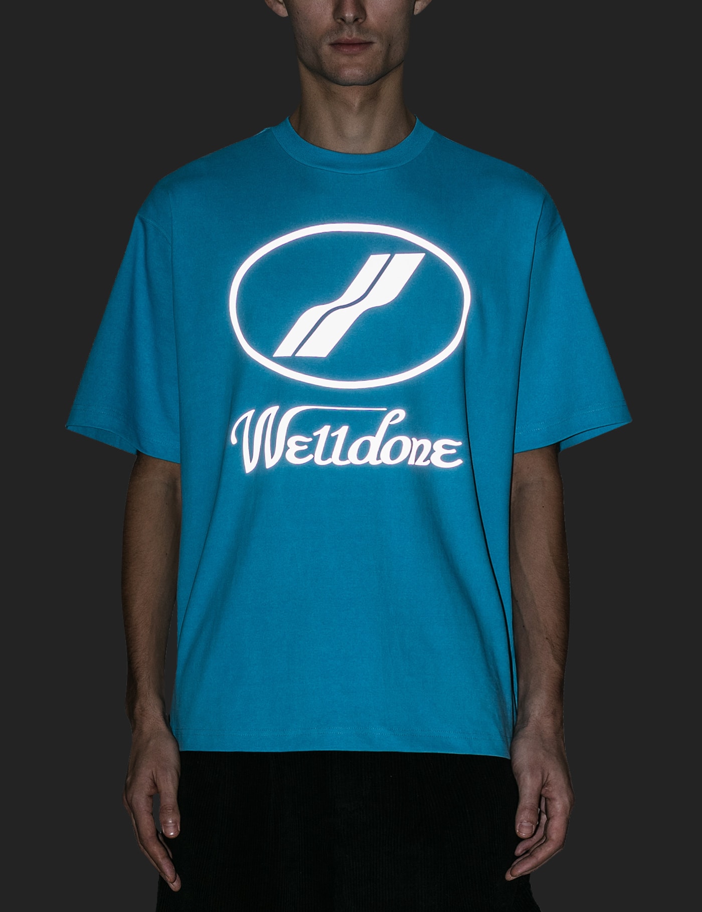 We11done - We11done Reflective Logo T-Shirt | HBX