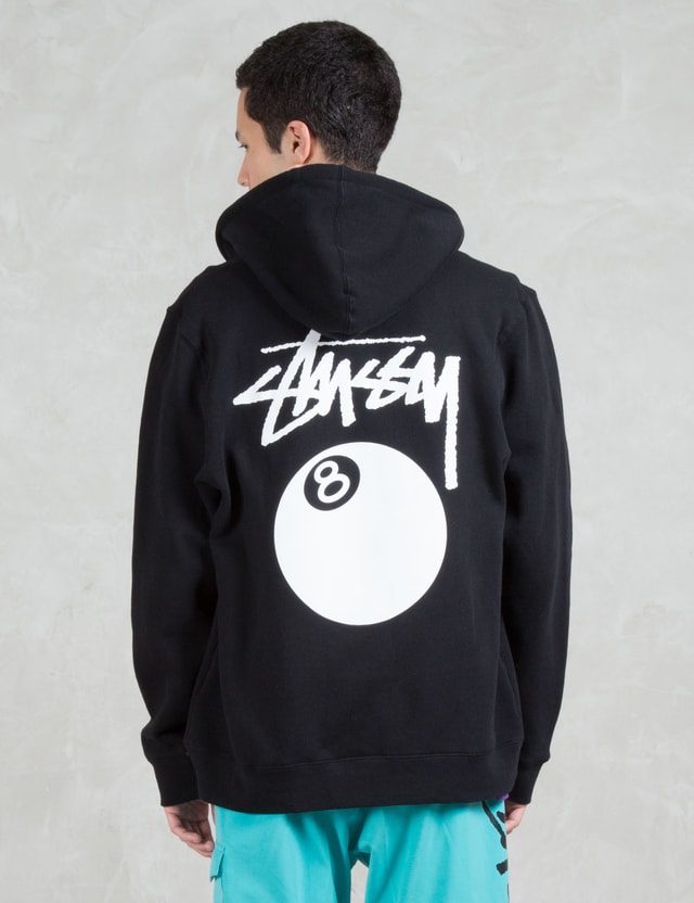 Stussy - 8 Ball Zip Hoodie | HBX