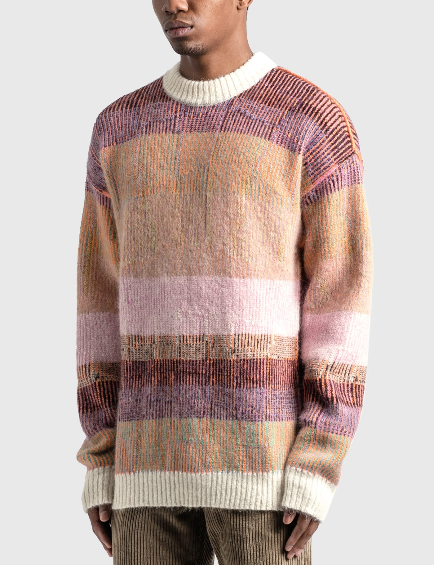 ERL - Mohair-blend Striped Sweater | HBX