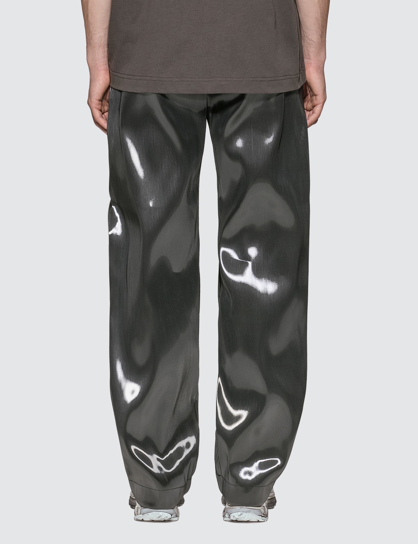 Heliot Emil - Liquid Metal Suit Pants | HBX