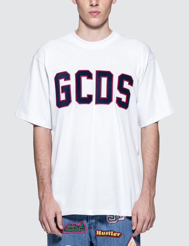 GCDS - Logo Flock T-Shirt | HBX