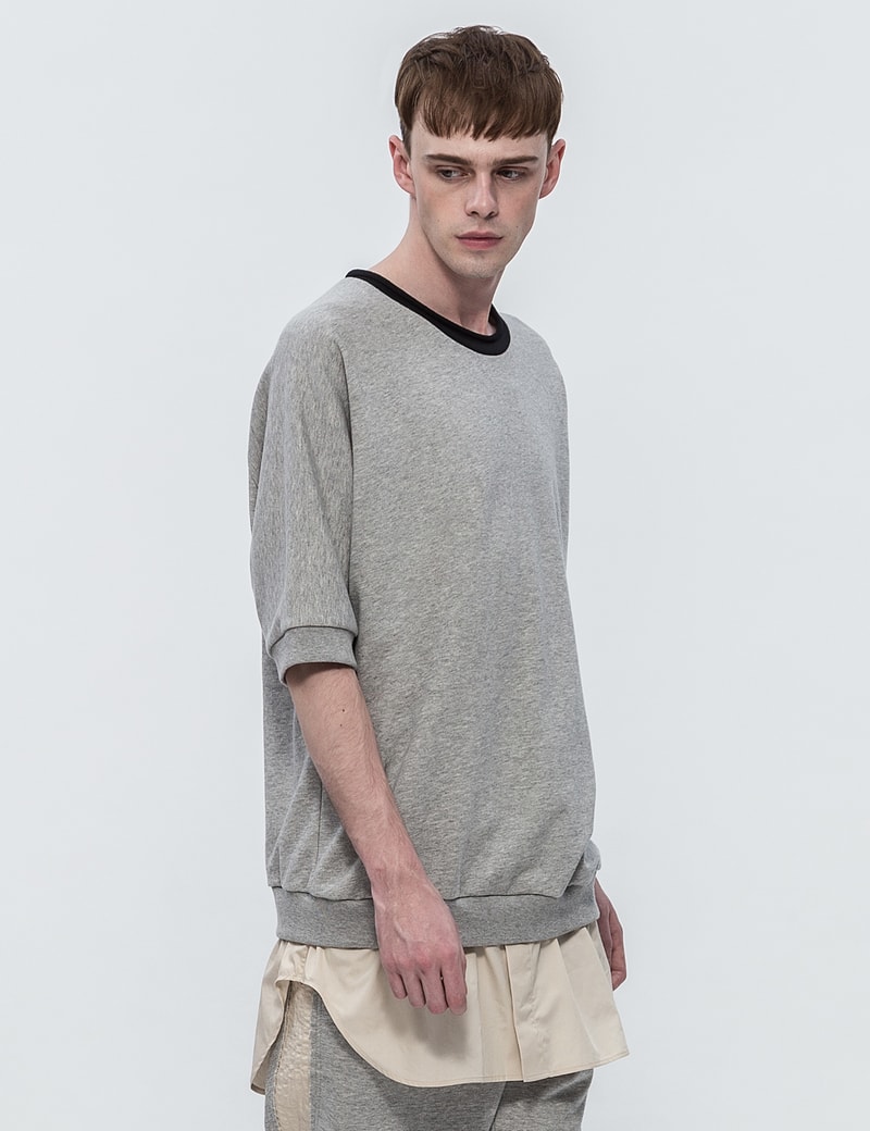 3.1 Phillip Lim - Layered S/S Sweatshirt | HBX