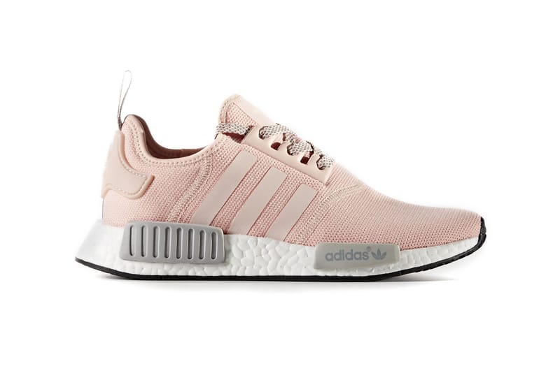 Adidas nmds womens grey and pink hotsell