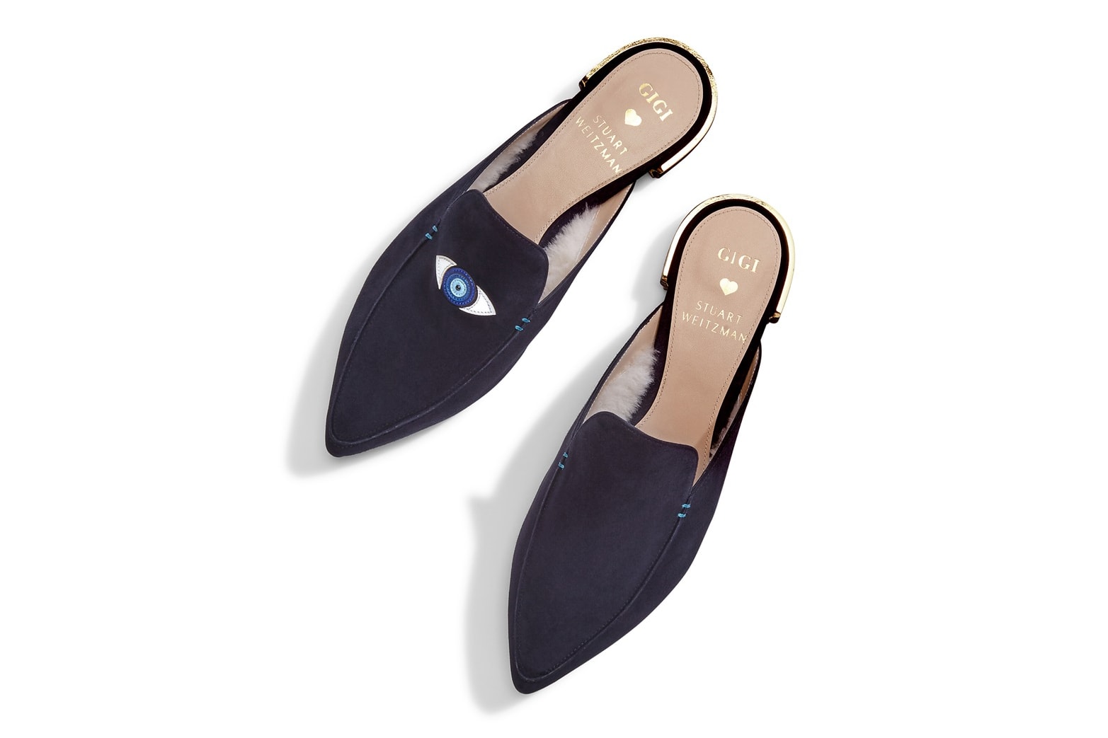 Gigi Hadid x Stuart Weitzman EyeLoveMore Mules HYPEBAE