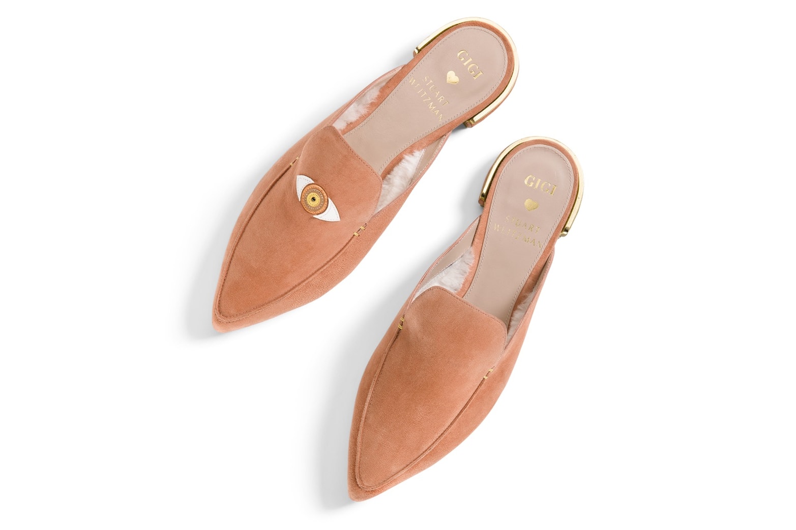 Gigi Hadid x Stuart Weitzman EyeLoveMore Mules HYPEBAE