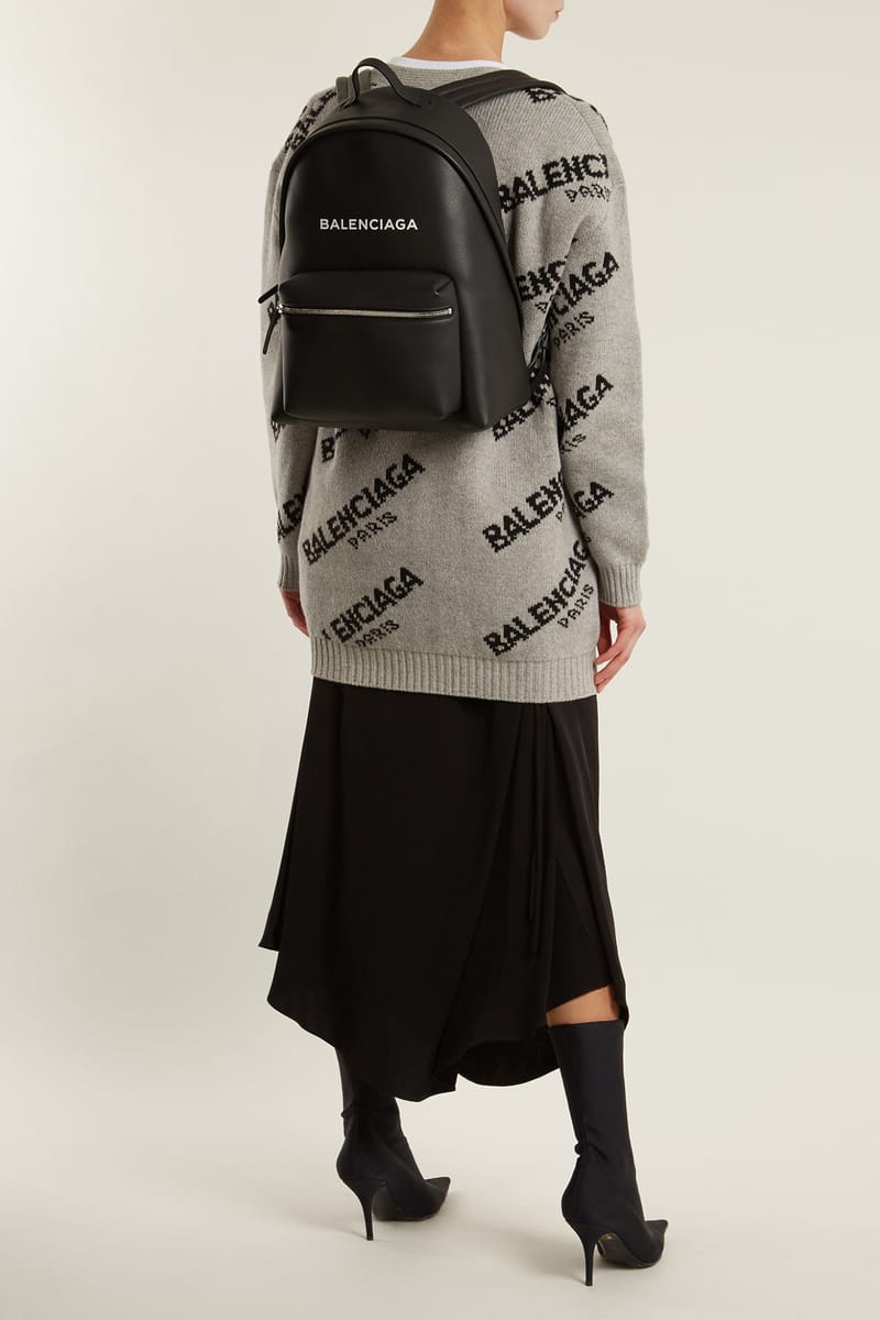 Balenciaga Everyday Logo-Print Leather Backpack | Hypebae Balenciaga Everyday Logo-Print Leather Backpack | Hypebae