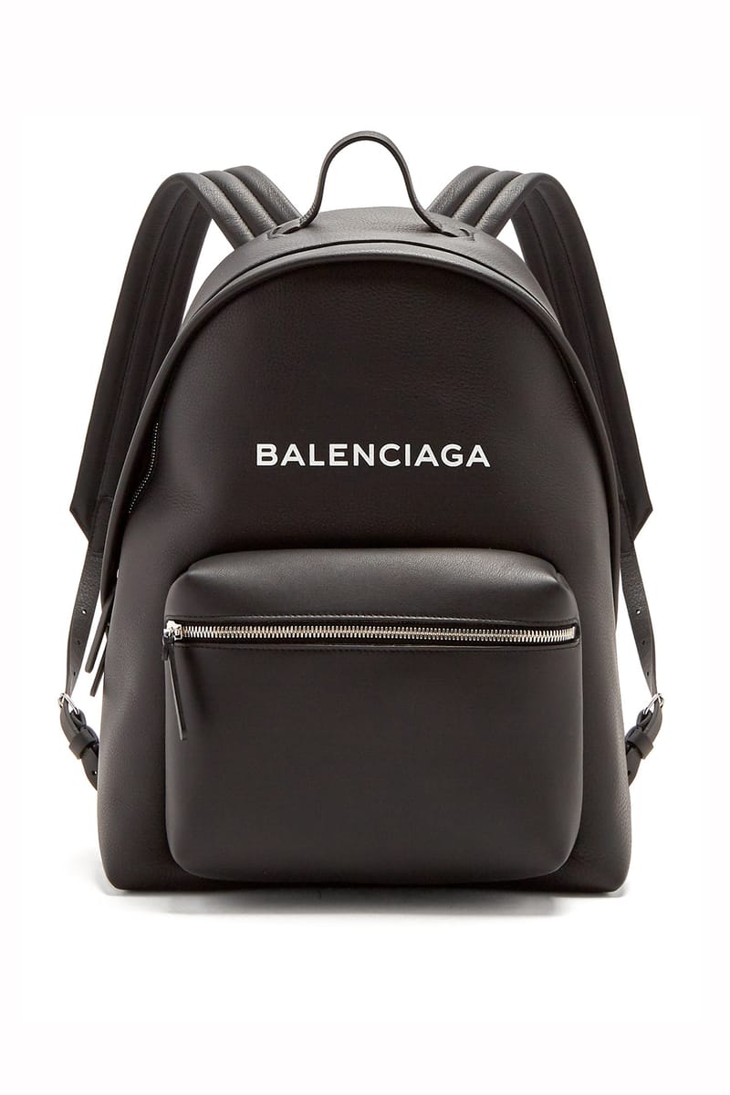 Balenciaga Everyday Logo-Print Leather Backpack | Hypebae Balenciaga Everyday Logo-Print Leather Backpack | Hypebae