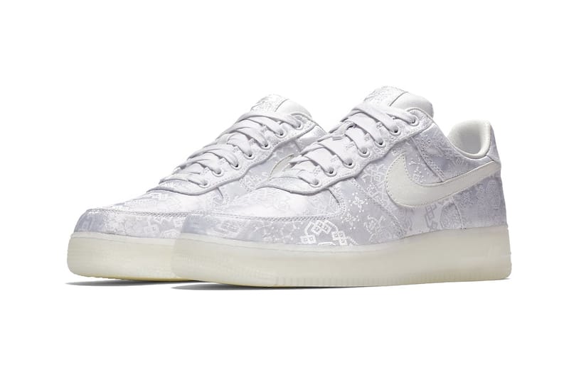 30 NIKE AIR FORCE 1 PRM CLOT SILK クロット CLOT Drops Nike Air Force 1 Premium in White Silk | Hypebae