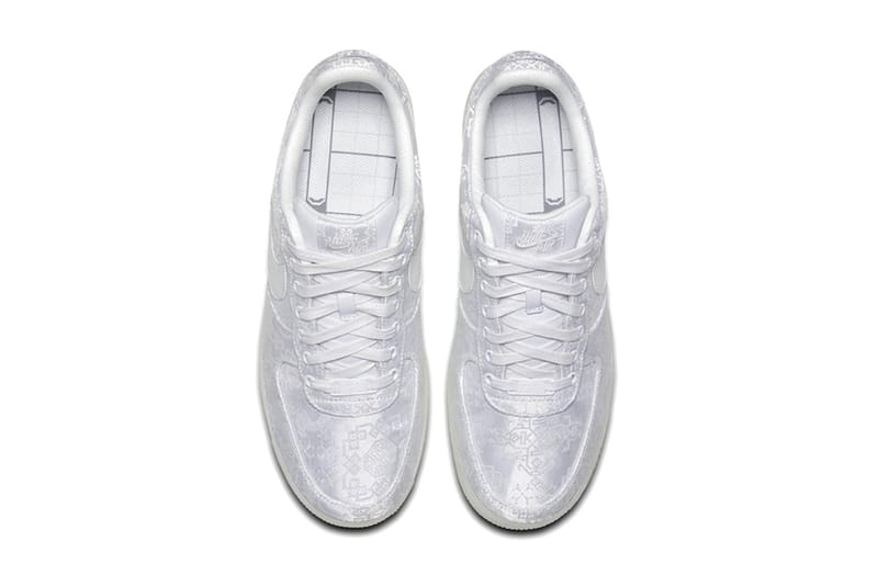 CLOT Drops Nike Air Force 1 Premium in White Silk | Hypebae