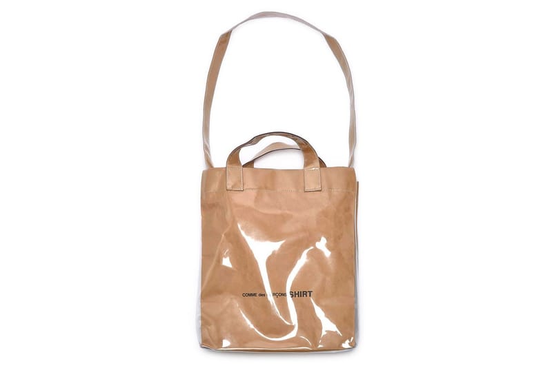 COMME des GARÇONS SHIRT Plastic Paper Tote Bag | Hypebae