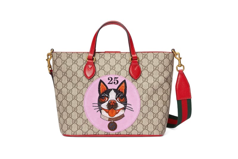 Gucci bag 2025 with dog design