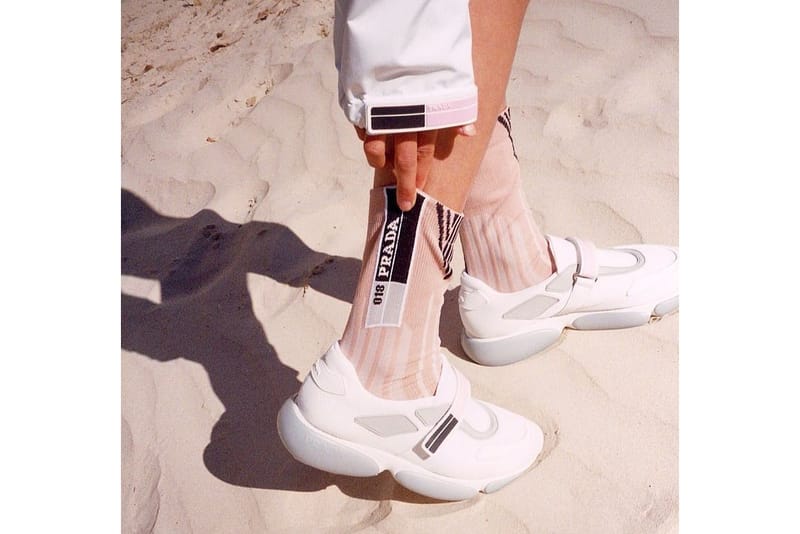 靴 Prada Wmns Cloudbuster Sock Sneaker Why Prada Is The Trendiest Brand Right Now | Hypebae