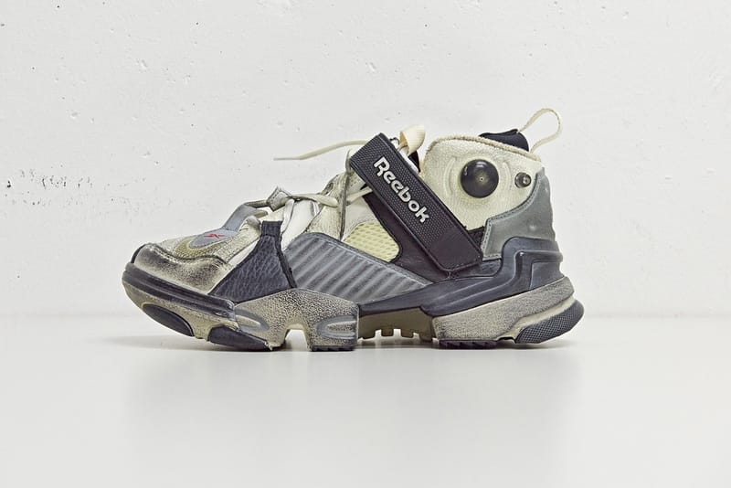 希少 29cm vetements x reebok Modified Pump Vetements Reebok Genetically Modified Pump Sneaker | Hypebae