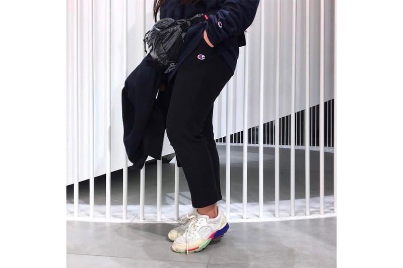 Chanel hot sale track sneakers